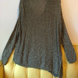 Asymmetrical free people knit